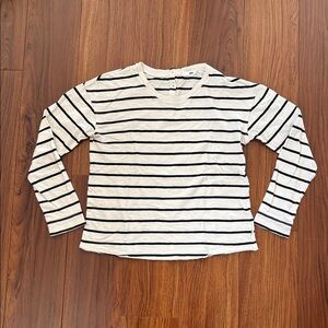 Vans XS Long Sleeve Striped Top
